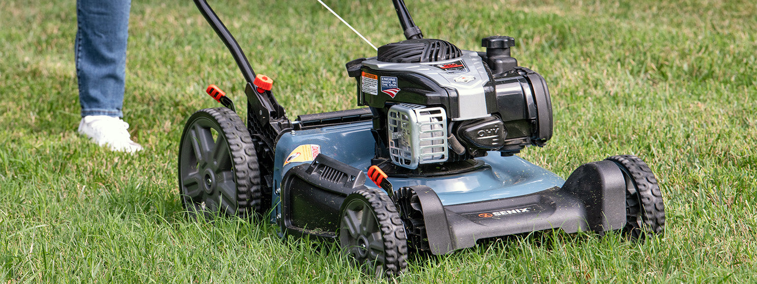 How to Start a Gas Lawn Mower