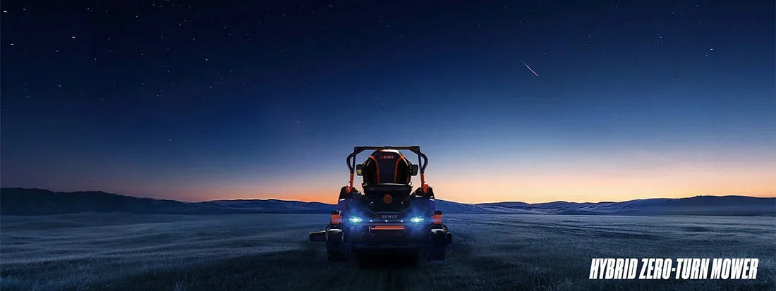 PRESS: SENIX Announces First-Ever Hybrid Zero-Turn Mower and Most Powe