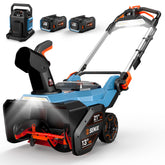 X6 60V Max* 21" Cordless Single-Stage Snow Blower, Brushless (2 8.0 Ah Batteries & Charger Included)