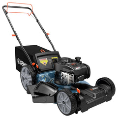 21" 140cc 4-Cycle Briggs & Stratton Gas Self-Propelled Lawn Mower with 3-in-1 Bagging, Mulching, Side Discharge
