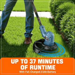 X2 20V Max* 10" Cordless String Trimmer (2.0 Ah Battery & Charger Incl | String Trimmers | SENIX Tools