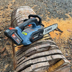X2 20V Max* 10" Cordless Chainsaw, Brushless (2.5 Ah Battery & Charger | Chainsaws | X2 20V Max 10" Cordless Chainsaw | SENIX Tools