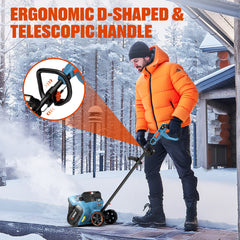 X6 60V Max* 15" Cordless Snow Shovel, Brushless (6.0 Ah Battery & Charger Included)