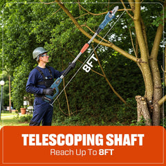 Sierra de pértiga inalámbrica X2 de 20 V máx.* de 8", sin escobillas (solo herramienta)