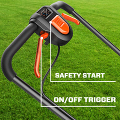 2X2 40V Max* 15" Cordless Electric Push Lawn Mower 2-in-1 Bagging & Mulching, Brushless (2 4.0 Ah Batteries & Charger Included)