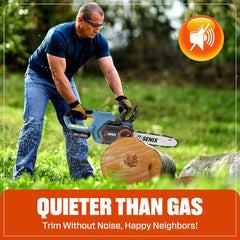 X2 20V Max* 10" Cordless Chainsaw, Brushless (2.5 Ah Battery & Charger Included)