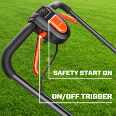 SENIX 2X2 40V Max* 15" Cordless Electric Push Lawn Mower 2-in-1 Baggin | Lawn Mowers | SENIX Tools