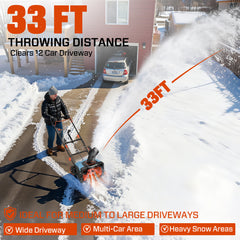 14 Amp 18" Corded Electric Snow Blower