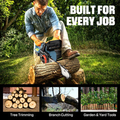 X2 20V Max* 10" Cordless Chainsaw, Brushless (2.5 Ah Battery & Charger Included)