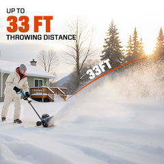 X6 60V Max* 15" Cordless Snow Shovel, Brushless (6.0 Ah Battery & Charger Included)