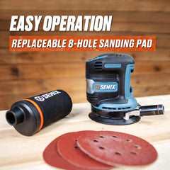 Lijadora orbital inalámbrica X2 de 20 V máx.* de 5", 3 velocidades y sin escobillas (solo herramienta)