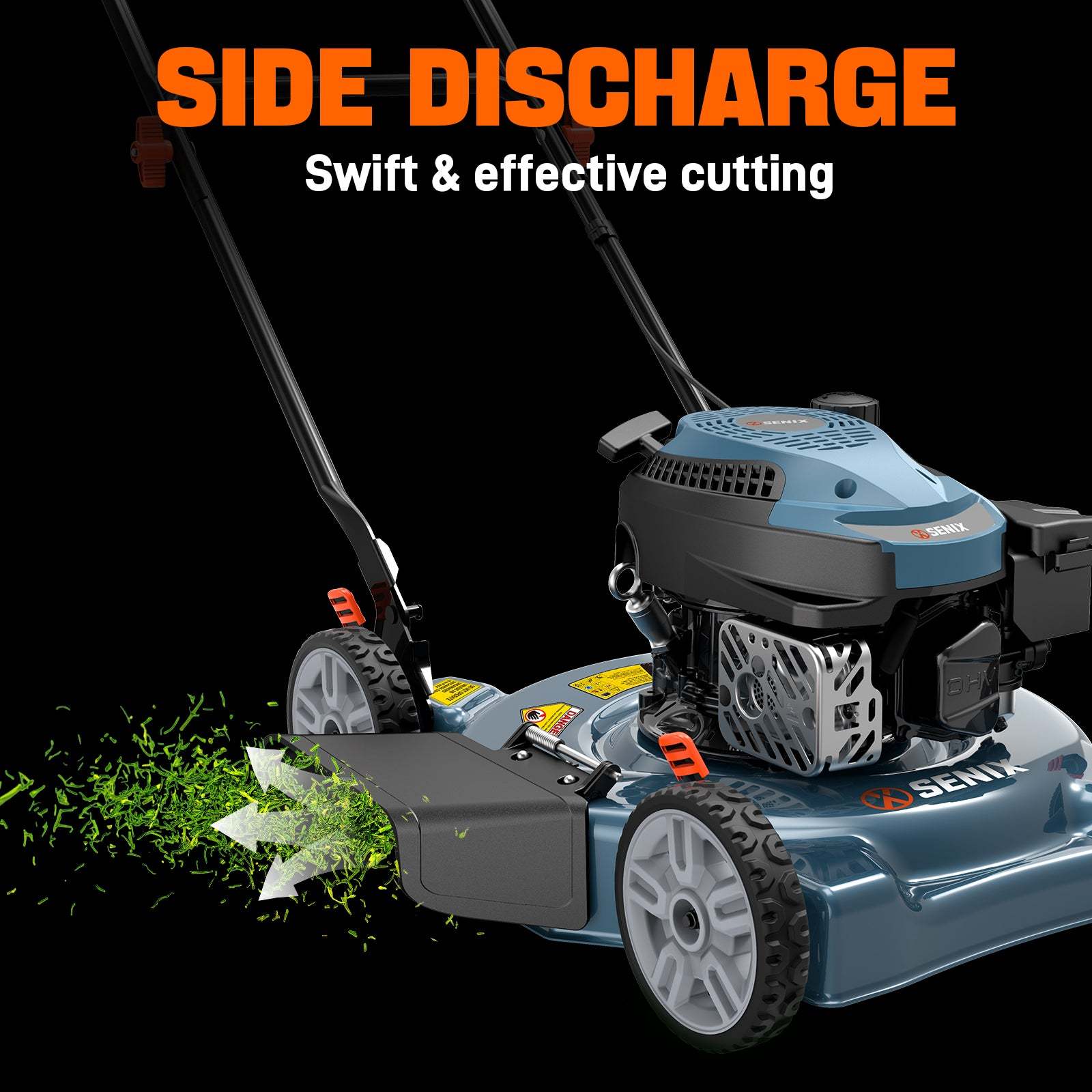 Cut Tall or Wet Grass Easily