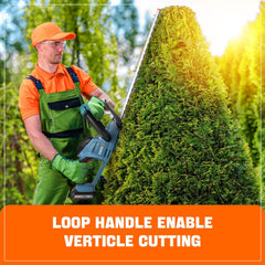 X2 20V Max* 18" Cordless Hedge Trimmer (2.5 Ah Battery & Charger Inclu | Hedge Trimmers | X2 20V Max 18" Cordless Hedge Trimmer | SENIX Tools