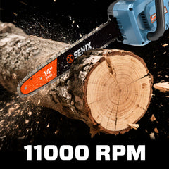 2X2 40V Max* 14" Cordless Chainsaw, Brushless (2 4.0 Ah Batteries & Charger Included)