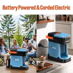 Cafetera híbrida portátil X2 20 V máx.* (batería de 5 Ah y cargador incluidos)