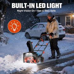 14 Amp 18" Corded Electric Snow Blower