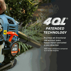 4QL® 26.5cc 4-Cycle Gas Powered Handheld Leaf Blower | Leaf Blowers | SENIX Tools