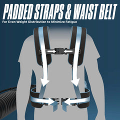 X6 60V Max* Cordless Backpack Blower, Brushless