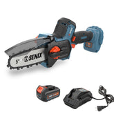 X2 20V Max 5" Cordless Mini Chainsaw, Brushless (Battery & Charger) | Chainsaws | SENIX Tools