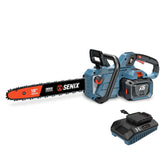 X6 60V Max 18" Cordless Chainsaw, Brushless (Battery & Charger Includ | Chainsaws | SENIX Tools
