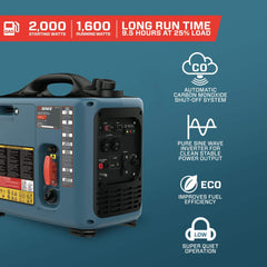 SENIX 2000 Watt Gas Inverter/Generator | Portable Power | SENIX Tools
