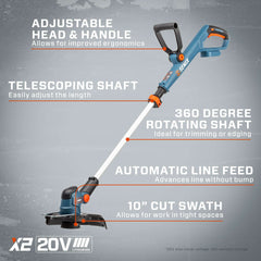 X2 20V Max 3-Tool Cordless Combo Kit