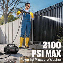 SENIX 1700 PSI 1.2 GPM 13 Amp Electric Pressure Washer | Pressure Washers | SENIX 1700 PSI | SENIX Tools