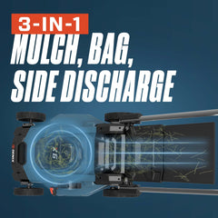 X6 60V Max* 21" Cordless Push Lawn Mower, Brushless (6.0 Ah Battery &  | Lawn Mowers | SENIX Tools