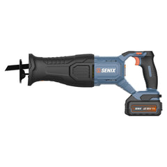 X2 20V Max* Cordless Reciprocating Saw, Brushless (4.0 Ah Battery & Ch | Power Tools | X2 20V Max* Cordless Reciprocating Saw | SENIX Tools
