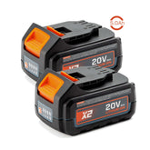 X2 20V Max* 5.0Ah Lithium-Ion Batteries, 2pk, S2K0B2-03 | Batteries | SENIX Tools