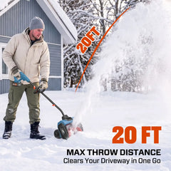 SENIX X2 20V Max 13" Cordless Snow Shovel STX2-L1