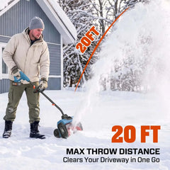 SENIX X2 20V Max 13" Cordless Snow Shovel STX2-L1