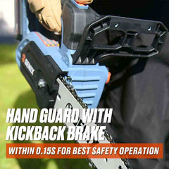 X2 20V Max* 10" Cordless Chainsaw, Brushless (Tool Only) | Chainsaws | X2 20V Max 10" Cordless Brushless Chainsaw - Tool Only | SENIX Tools