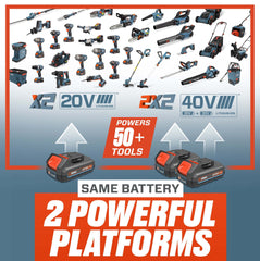 X2 Battery Platform Powers 50+ Tools | SENIX Tools