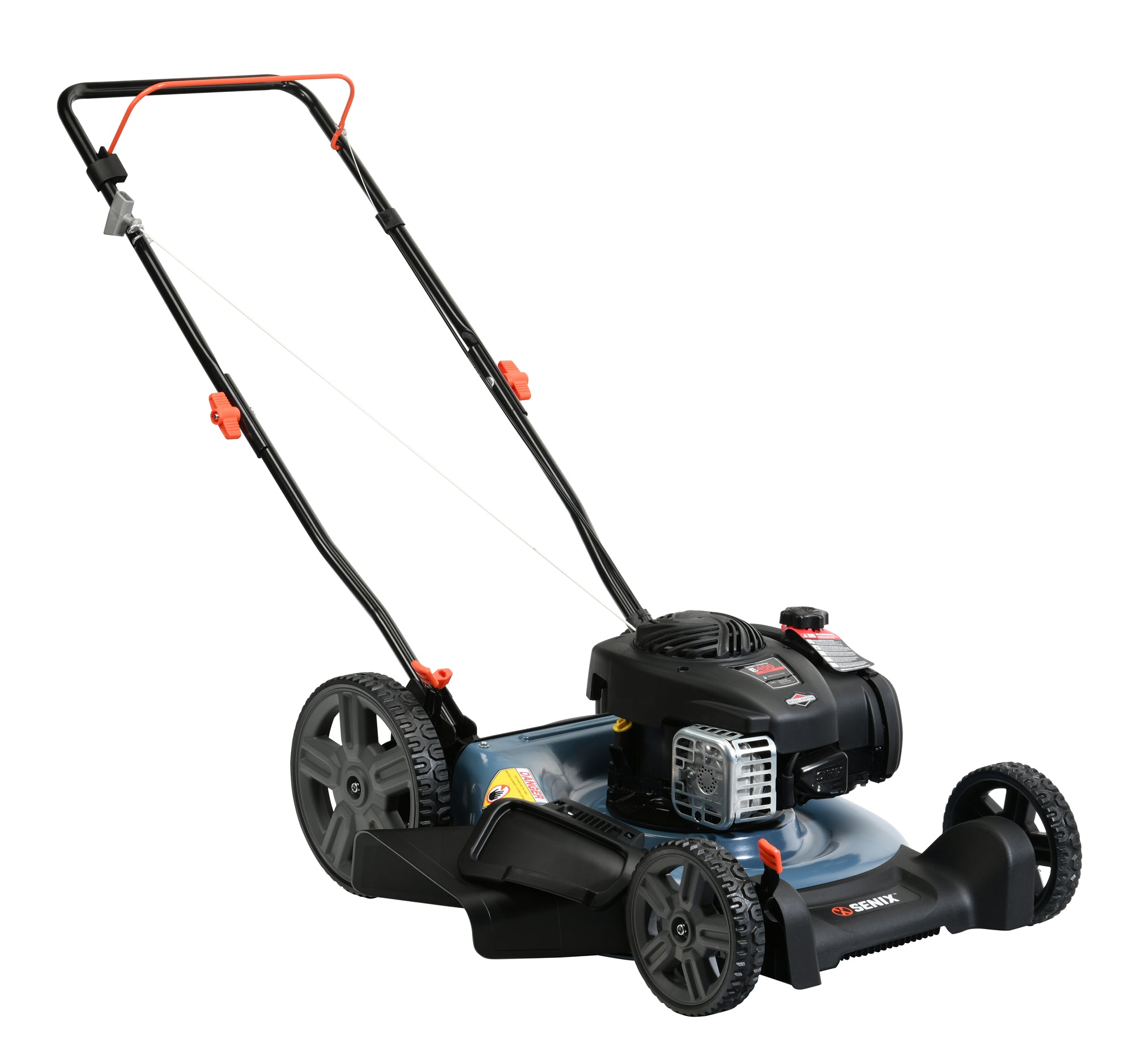 SENIX - LSPG-M4 - 21 in. 125cc 2-in-1 Push Gas Lawn Mower