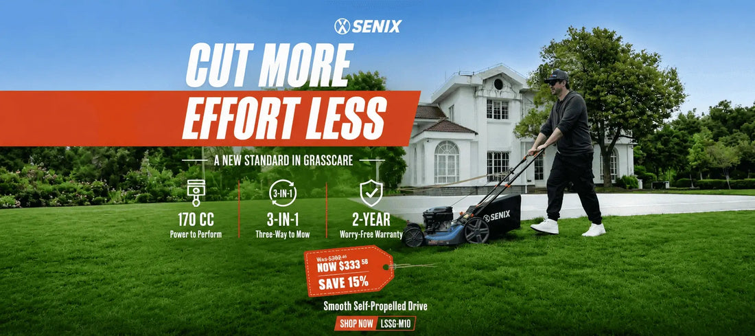 SENIX LSSG-M10 Review: The Best Self-Propelled Lawn Mower for Easy Lawn Care
