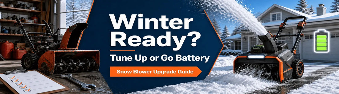 Is Your Snow Blower Ready for Winter? When to Tune Up vs. Upgrade to Battery Power