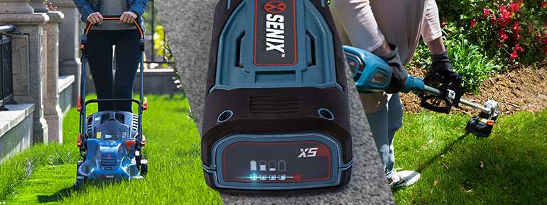 Outdoor Power Equipment in Garden