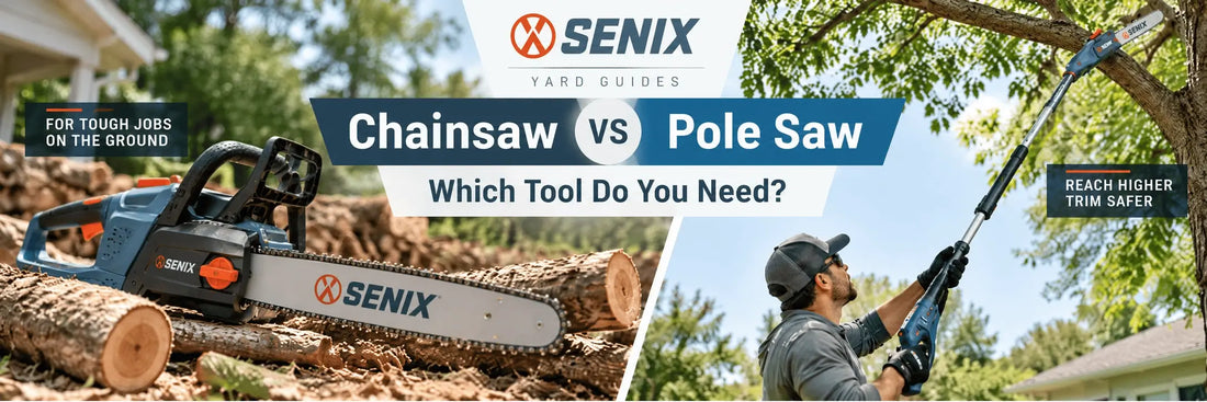 Chainsaw vs. Pole Saw: Which Tool Should You Choose?