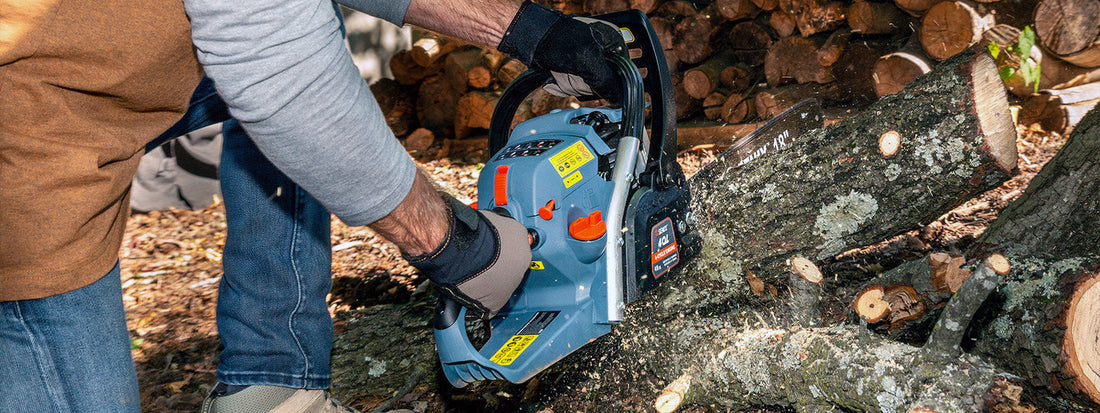How to Start a Gas Chainsaw
