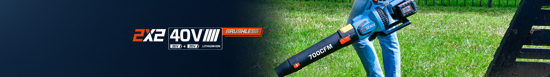 4V | 2X2 | String Trimmers | Lawn Mowers | Leaf Blowers | Chainsaws | SENIX