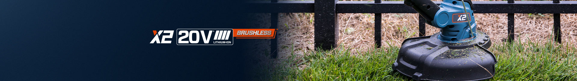 20V | X2 | String Trimmers | Lawn Mowers | Leaf Blowers | Chainsaws | SENIX