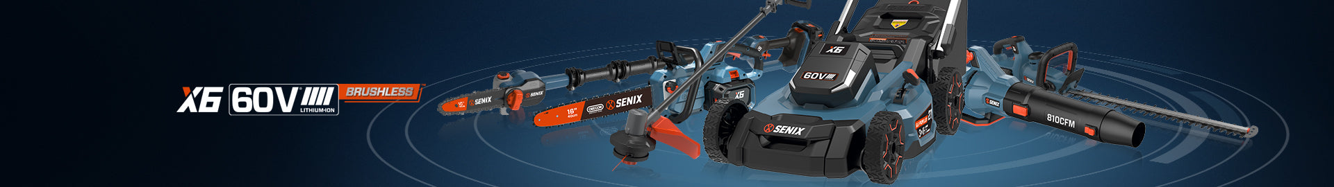 60V | X6 | Outdoor Power Tools | SENIX