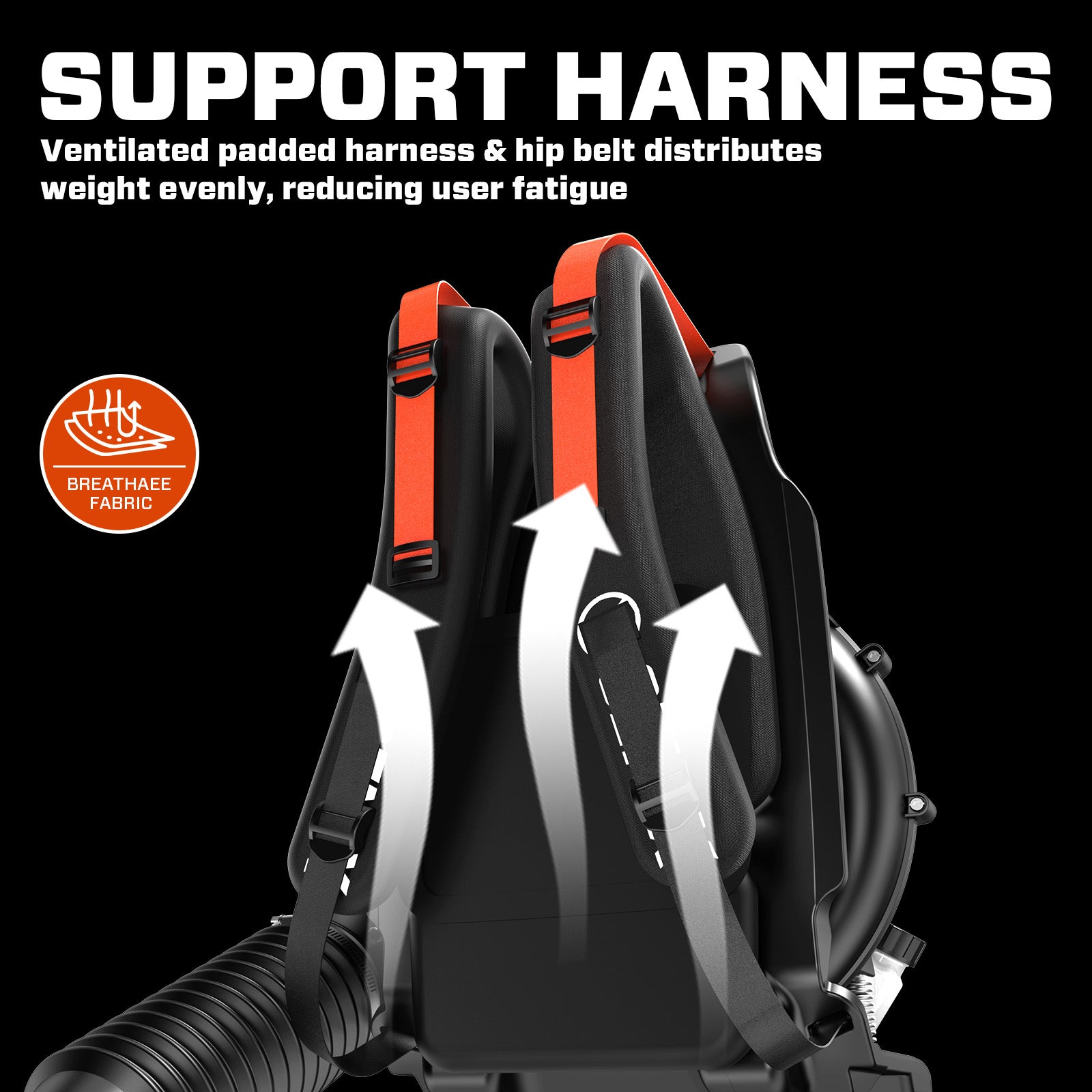 4QL® 49cc 4-Cycle Gas Backpack Leaf Blower | Leaf Blowers | SENIX Tool