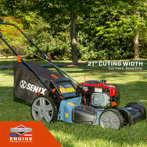 21-Inch 150CC Gas Powered 3-In-1  Front Wheel Drive Self-Propelled Mower LSSG-M1