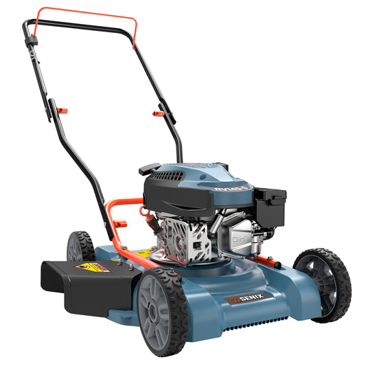 SENIX 18" 144cc 4-Cycle Gas Powered Lawn Mower with Side Discharge | Lawn Mowers | SENIX Tools