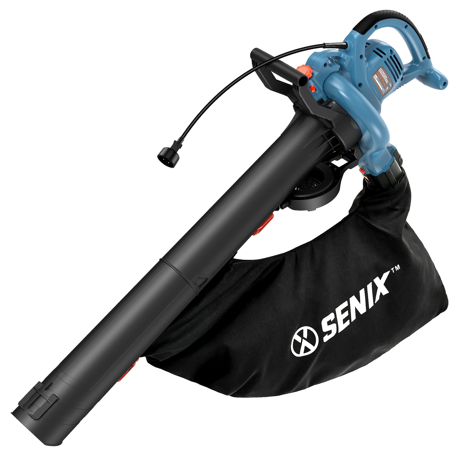 12 Amp Corded Electric 3-in-1 Leaf Blower, Vacuum, and MulcherLeaf Blo