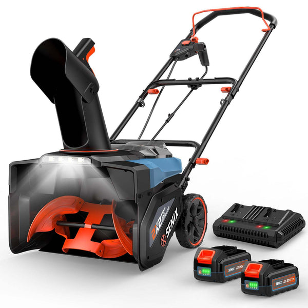 2x2 Cordless Snow Thrower | Snow Blower | SENIX Tools