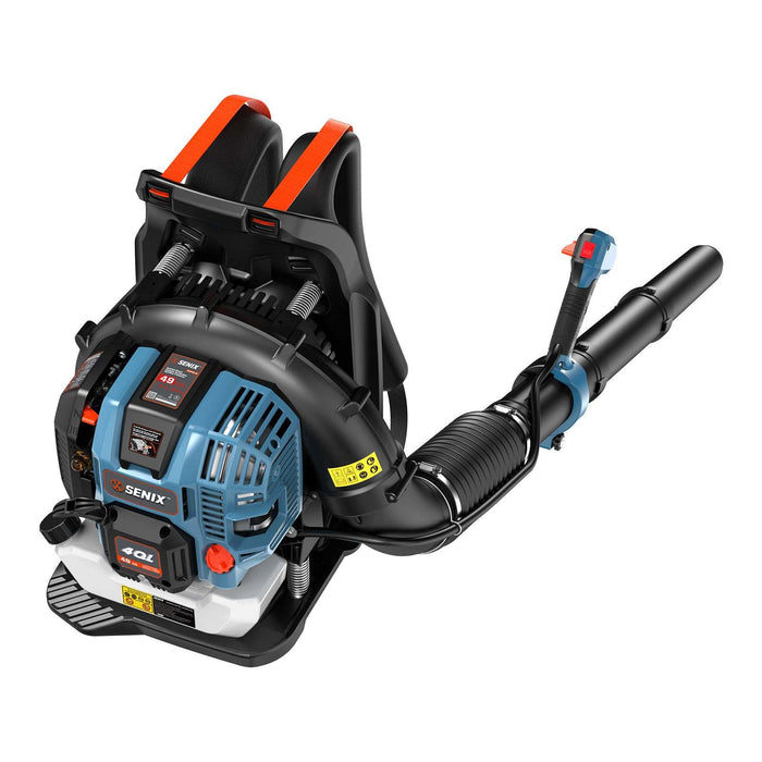 4QL® 49cc 4-Cycle Gas Backpack Leaf Blower | Leaf Blowers | SENIX Tools