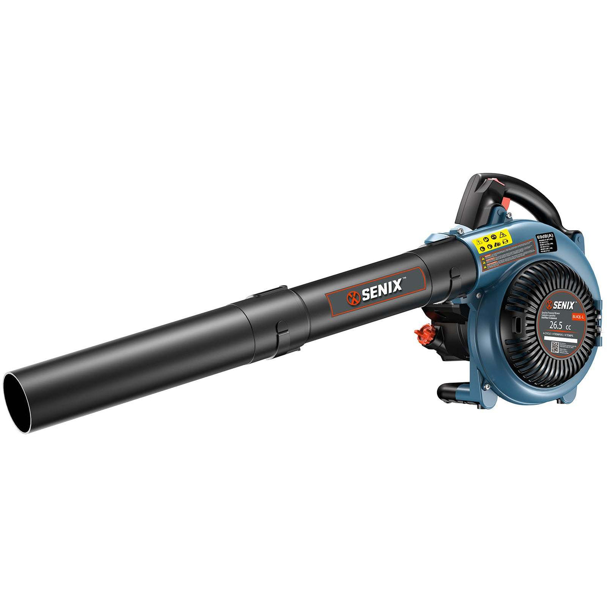 Soplador de hojas portátil a gasolina de 4 tiempos y 26,5 cc 4QL®